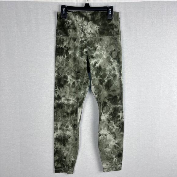 Lululemon Align Leggings Diamond Dye Light Sage Army Green Olive Lounge Athletic - Picture 3 of 9